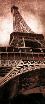 Eiffel Tower Paris City Urban Door Mural Photo Wallpaper 223VET