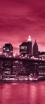 New York Brooklyn Bridge City Door Mural Photo Wallpaper 230VET