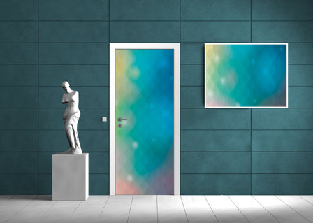 Abstract Art Door Mural Photo Wallpaper 1414VET