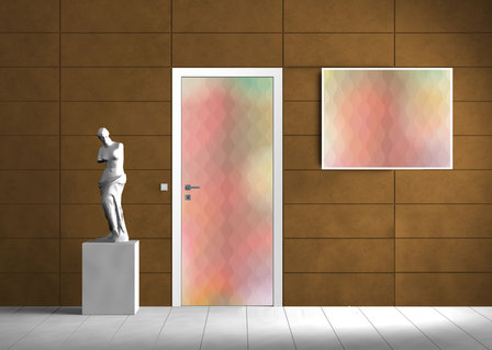 Abstract Art Door Mural Photo Wallpaper 1415VET
