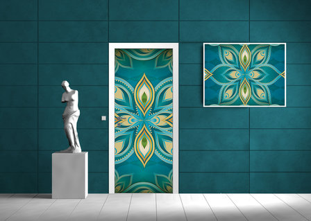 Abstract Art Door Mural Photo Wallpaper 1430VET