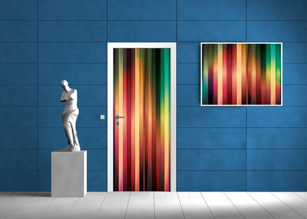 Abstract Art Door Mural Photo Wallpaper 1434VET