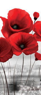 Flowers Door Mural Photo Wallpaper 2254VET