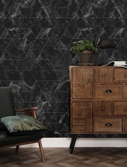 KEK Marble black 2d WP-575 (Met Gratis Lijm)