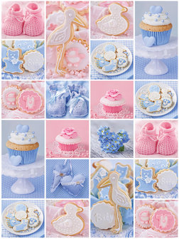 Colourful Cupcakes Photo Wall Mural 10443VEA