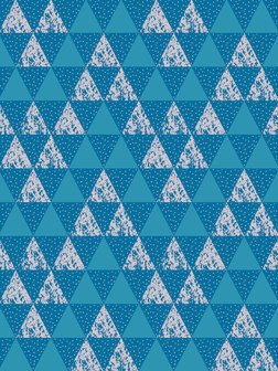Triangles Mosaic Photo Wall Mural 10742VEA