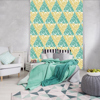 Triangles Mosaic Photo Wall Mural 10743VEA