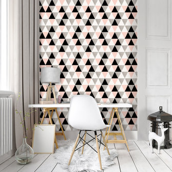 Composition of Triangles Photo Wall Mural 10635VEA