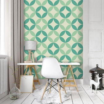 Celadon Pattern Photo Wall Mural 10692VEA