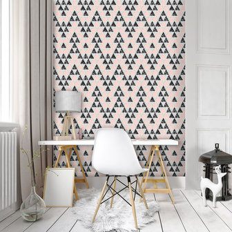 Triangles Mosaic Photo Wall Mural 10739VEA