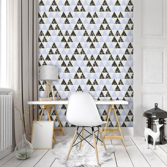 Triangles Mosaic Photo Wall Mural 10740VEA