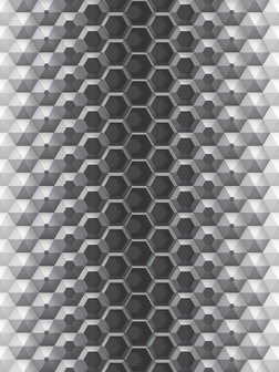 3D Hexagons Photo Wall Mural 10762VEA