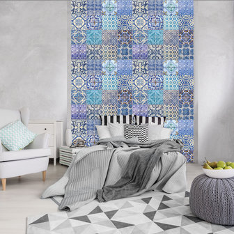 Colourful Tiles Photo Wall Mural 10857VEA