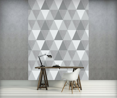 Triangles Pattern Photo Wall Mural 10952VEA