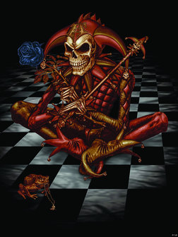 Gothic Fool&#039;s Familiar Photo Wall Mural 13253VEA