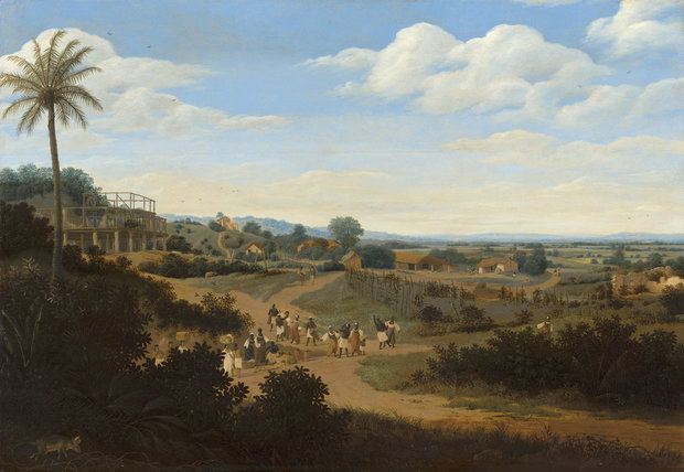 Mauritshuis Frans Post, Brazilian Landscap 1655 - 1660 MH4 (FREE Glue Included!)