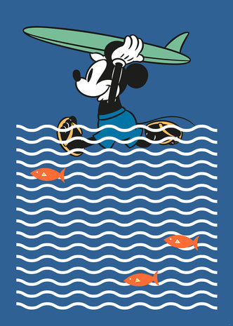 Mickey gone Surfin' DX4-025