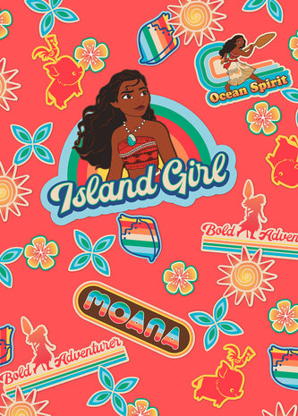 Komar Into Adventure Moana Island Girl IADX4-016