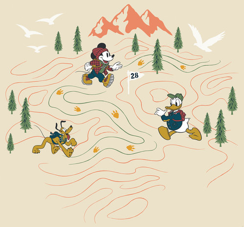 Komar Into Adventure Mickey Meets the Mountain IADX6-035
