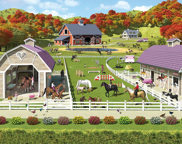 Walltastic Horse and Pony Stables 41738