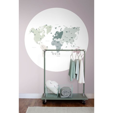 Esta Home|159010 World Maps Sticker