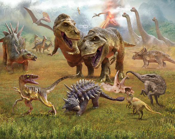 Walltastic Dinosaur Kingdom 46696