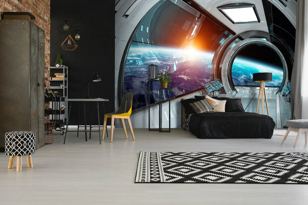 Space Station Wall Mural 14136