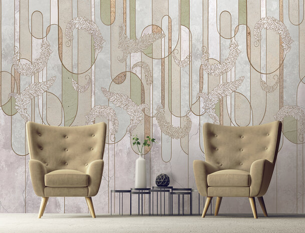 Art Deco Wall Mural 14131