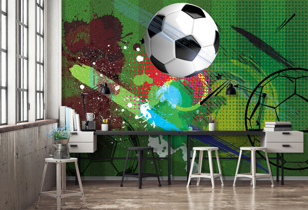 Voetbal Wall Mural 14078