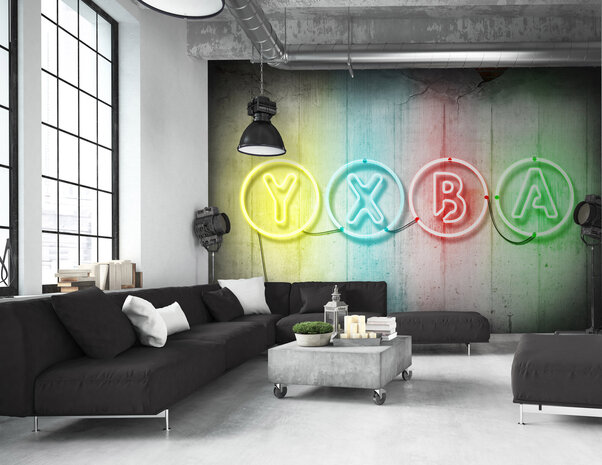 Gaming Letters Wall Mural 14196