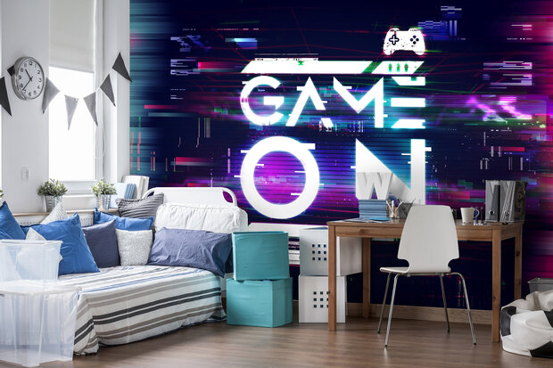 Game On Wall Mural 14178