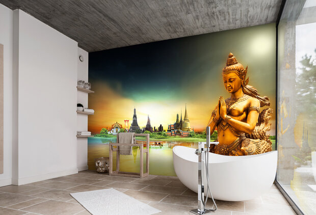 Thailand Buddha Wall Mural 14307