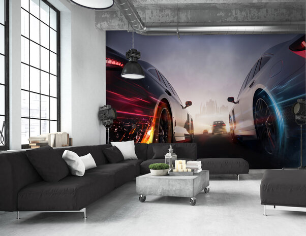 Racing Cars Wall Mural 14186