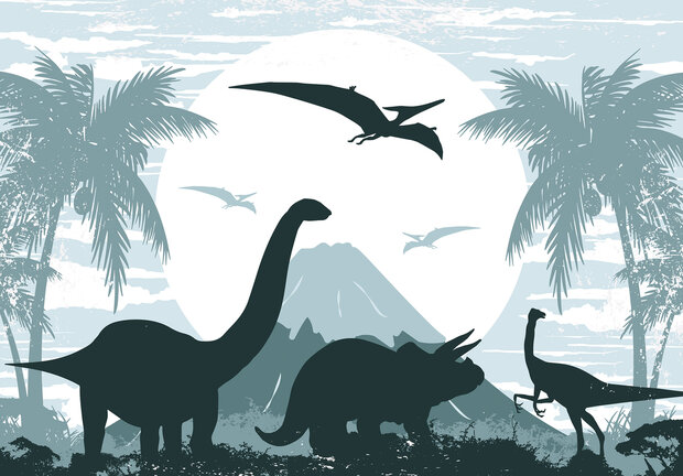 Dinosaurus Wall Mural 14009