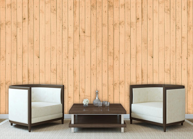 Wood Photo Wallpaper Mural 1011P8