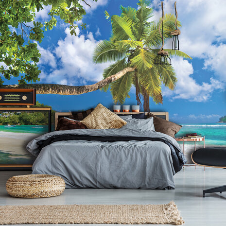 Beach PalmTrees Photo Wall Mural 10332P8