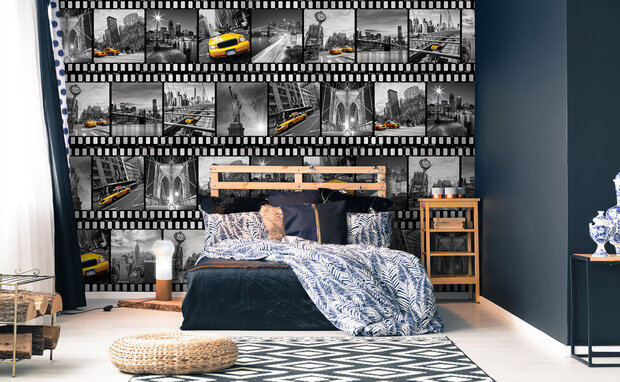 New York Collage Photo Wall Mural 10457P8