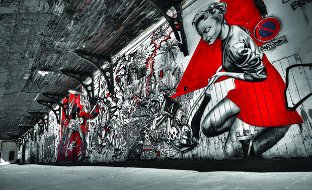 Graffiti Photo Wall Mural 10517P8