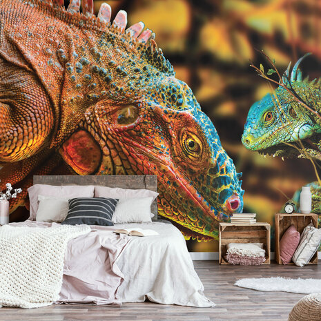 Iguana Photo Wall Mural 10568P8