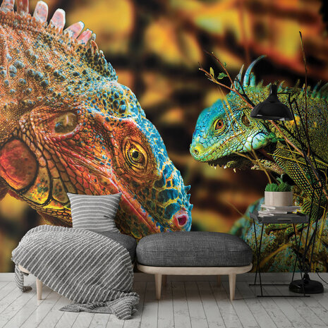 Iguana Photo Wall Mural 10568P8