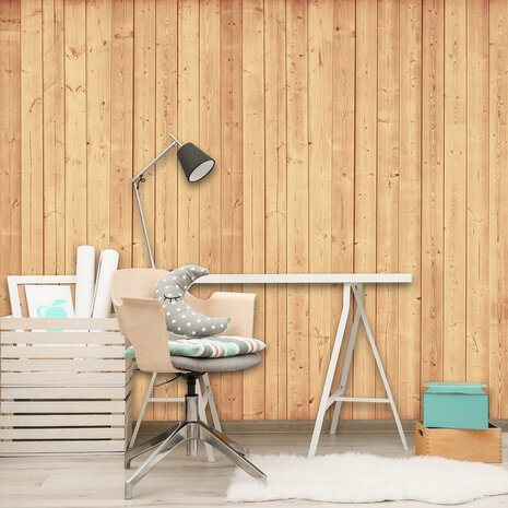 Wood Photo Wallpaper Mural 1095P8