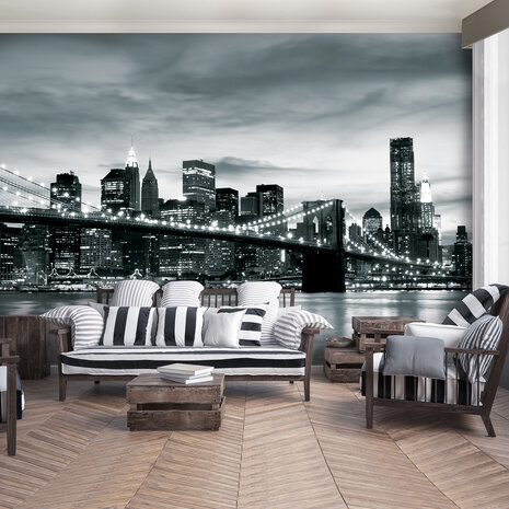 Brooklyn Bridge Photo Wallpaper Mural 226P8