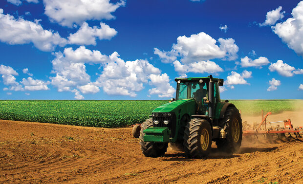 Tractor Photo Wallpaper Mural 1909P8