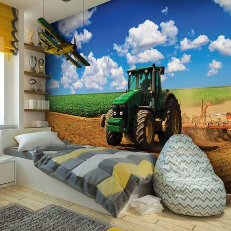 Tractor Photo Wallpaper Mural 1909P8