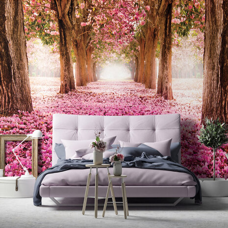 Trees &amp; Leaves Photo Wall Mural 851P8