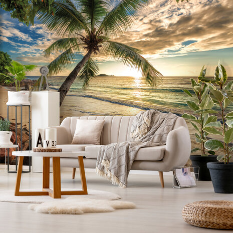 Beach PalmTree Photo Wall Mural 11732P8