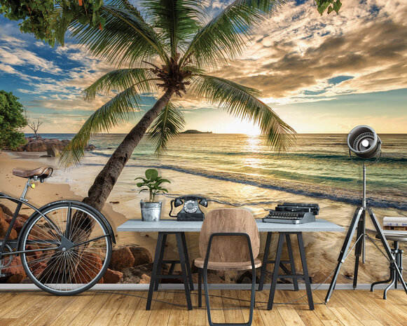 Beach PalmTree Photo Wall Mural 11732P8