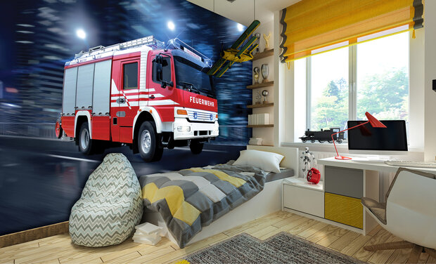 Fire Brigade Photo Wallpaper Mural 1924P8