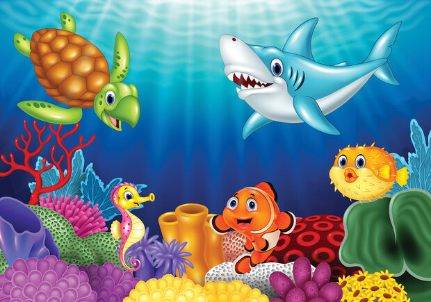 Photo Wall Mural Underwater world 11415P8