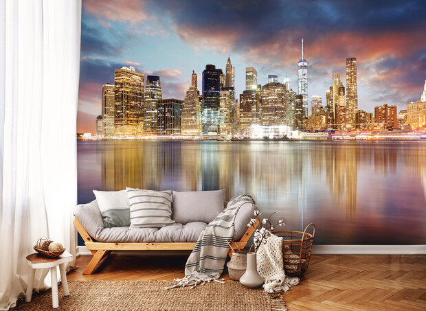 City Lake Photo Wall Mural 11854P8